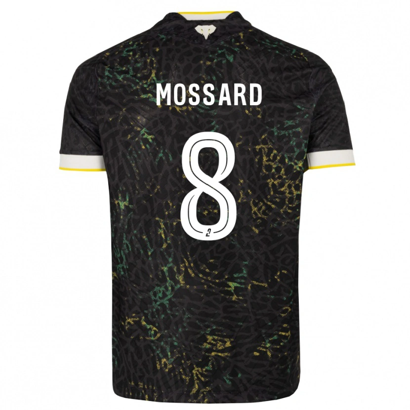 Danxen Damen Juliette Mossard #8 Schwarz Weiß Gelb Auswärtstrikot Trikot 2026/27 T-Shirt