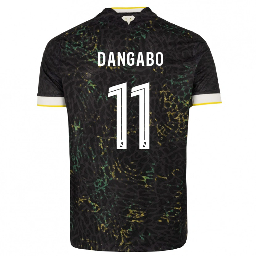 Danxen Damen Hamissou Dangabo #11 Schwarz Weiß Gelb Auswärtstrikot Trikot 2026/27 T-Shirt