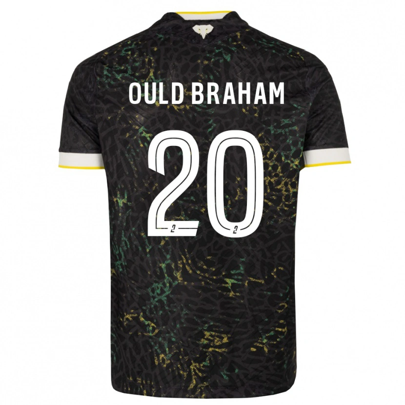 Danxen Damen Amira Ould Braham #20 Schwarz Weiß Gelb Auswärtstrikot Trikot 2026/27 T-Shirt