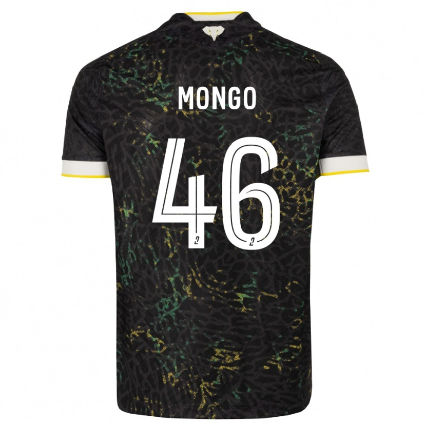 Danxen Damen Enzo Mongo #46 Schwarz Weiß Gelb Auswärtstrikot Trikot 2026/27 T-Shirt