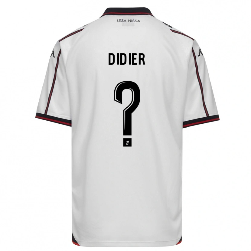 Danxen Damen Simon Didier #0 Schwarz Weiß Auswärtstrikot Trikot 2026/27 T-Shirt