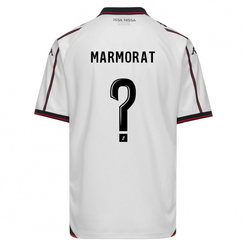 Danxen Damen Mathéo Marmorat #0 Schwarz Weiß Auswärtstrikot Trikot 2026/27 T-Shirt