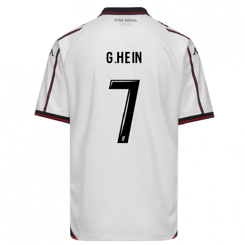 Danxen Damen Gauthier Hein #7 Schwarz Weiß Auswärtstrikot Trikot 2026/27 T-Shirt