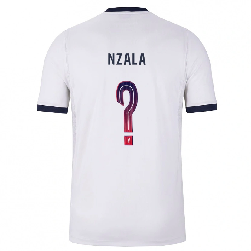 Danxen Damen Emmanuel Nzala #0 Weiß Schwarz Rot Auswärtstrikot Trikot 2026/27 T-Shirt