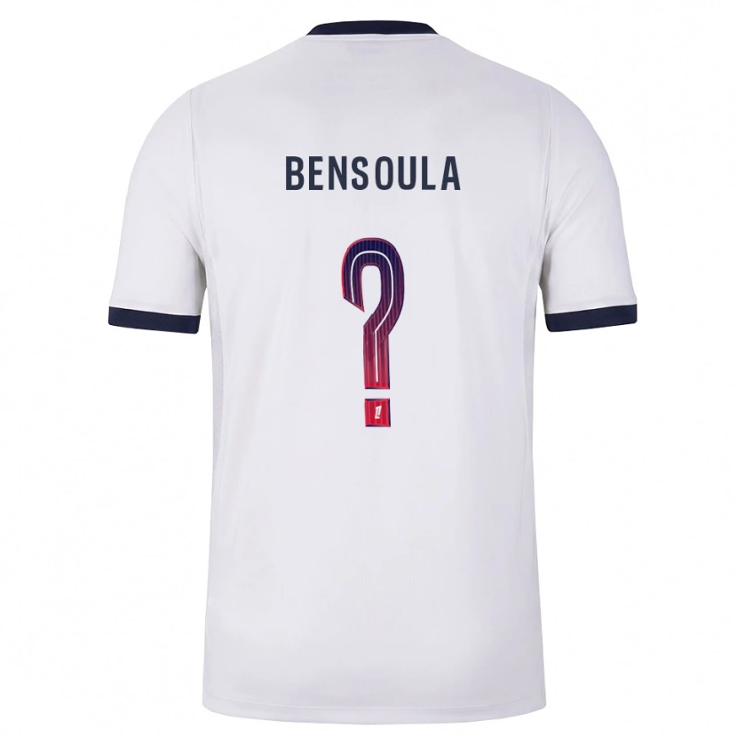 Danxen Damen Kamil Bensoula #0 Weiß Schwarz Rot Auswärtstrikot Trikot 2026/27 T-Shirt