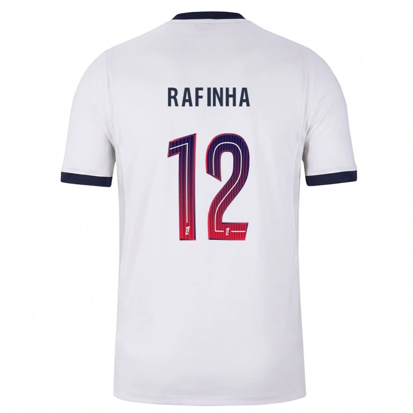 Danxen Damen Rafinha #12 Weiß Schwarz Rot Auswärtstrikot Trikot 2026/27 T-Shirt