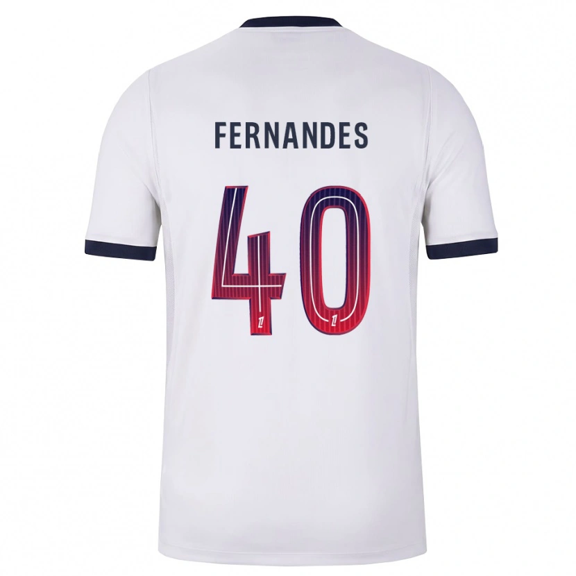 Danxen Damen Alyssa Fernandes #40 Weiß Schwarz Rot Auswärtstrikot Trikot 2026/27 T-Shirt