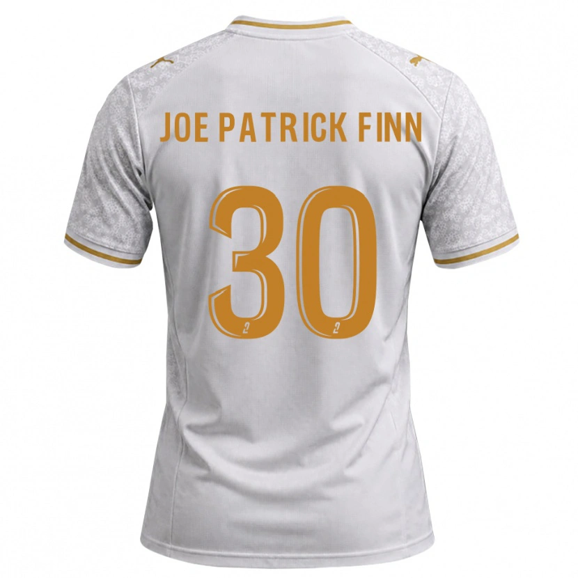Danxen Damen John Patrick #30 Weiß Grau Goldrute Auswärtstrikot Trikot 2026/27 T-Shirt
