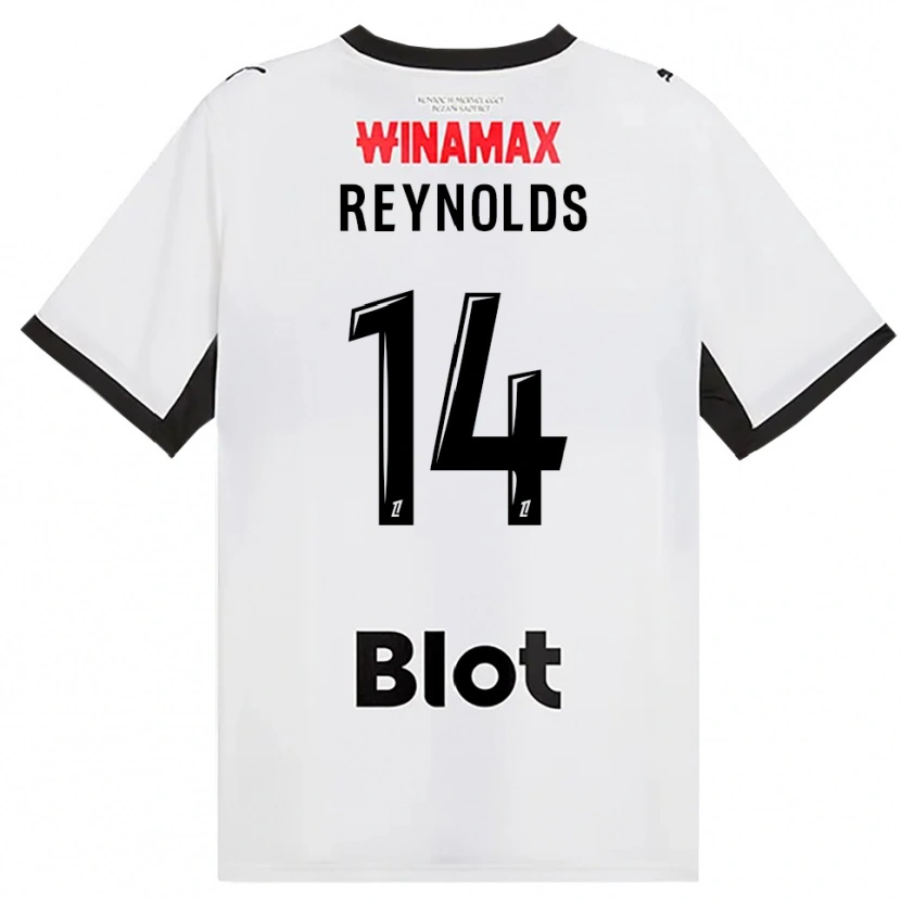 Danxen Damen Bryan Reynolds #14 Schwarz Weiß Rot Auswärtstrikot Trikot 2026/27 T-Shirt