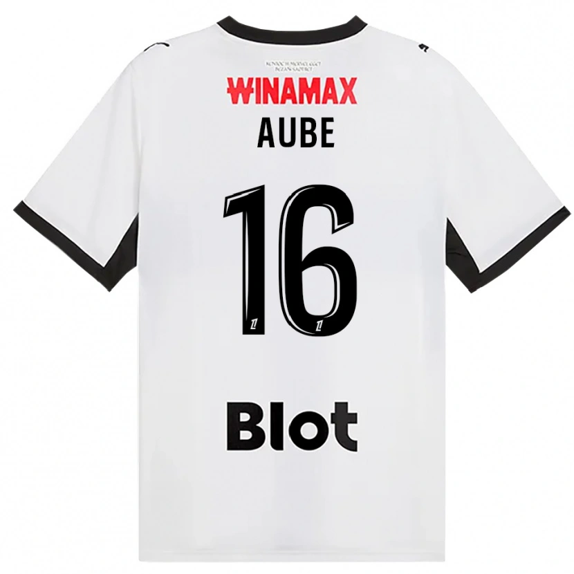 Danxen Damen Yanis Aube #16 Schwarz Weiß Rot Auswärtstrikot Trikot 2026/27 T-Shirt