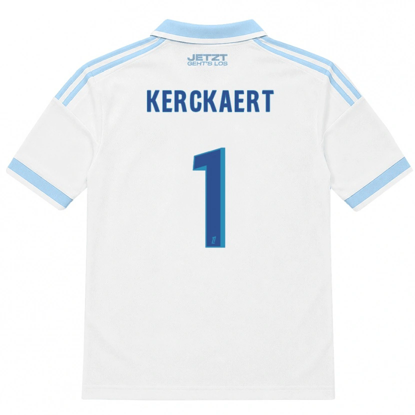 Danxen Damen Gabriel Kerckaert #1 Hellblau Weiß Rot Auswärtstrikot Trikot 2026/27 T-Shirt