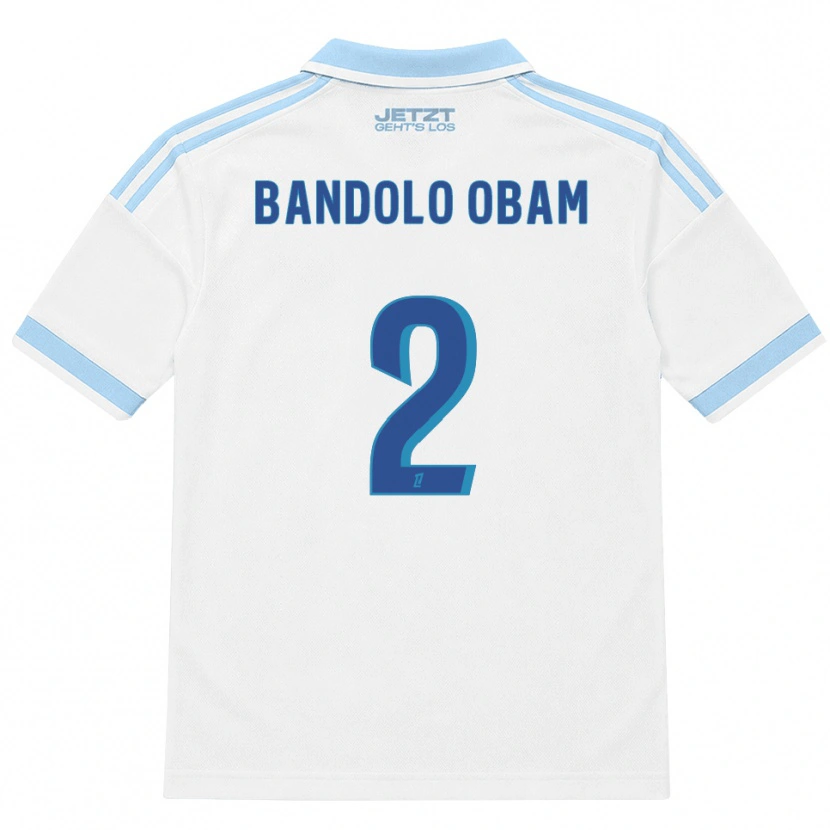 Danxen Damen Randy Bandolo Obam #2 Hellblau Weiß Rot Auswärtstrikot Trikot 2026/27 T-Shirt