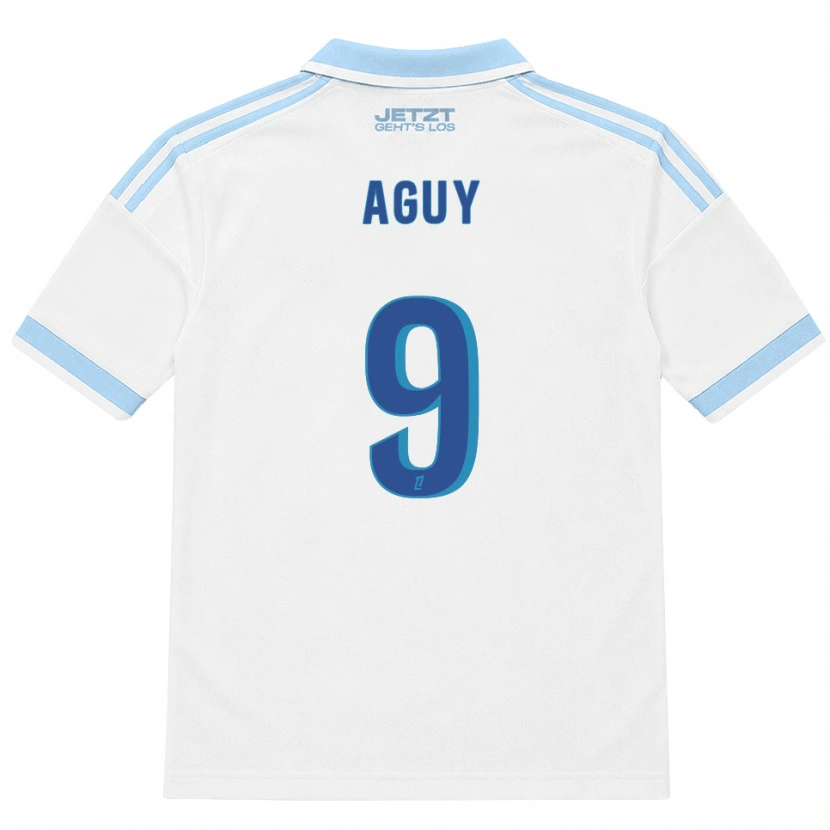 Danxen Damen David Aguy #9 Hellblau Weiß Rot Auswärtstrikot Trikot 2026/27 T-Shirt