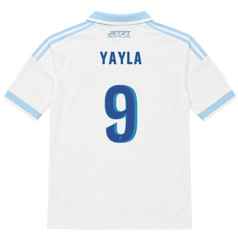 Danxen Damen Ahmet Yayla #9 Hellblau Weiß Rot Auswärtstrikot Trikot 2026/27 T-Shirt