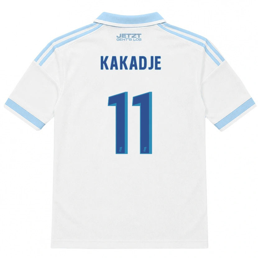Danxen Damen Dan-Marcel Kakadje #11 Hellblau Weiß Rot Auswärtstrikot Trikot 2026/27 T-Shirt