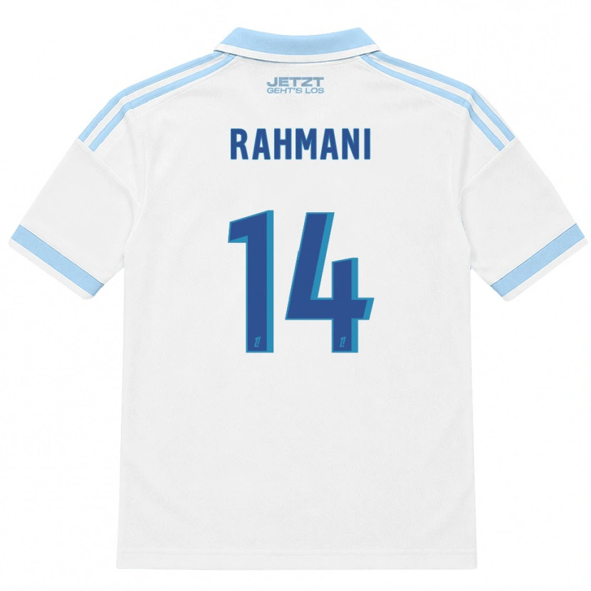 Danxen Damen Nessim Rahmani #14 Hellblau Weiß Rot Auswärtstrikot Trikot 2026/27 T-Shirt