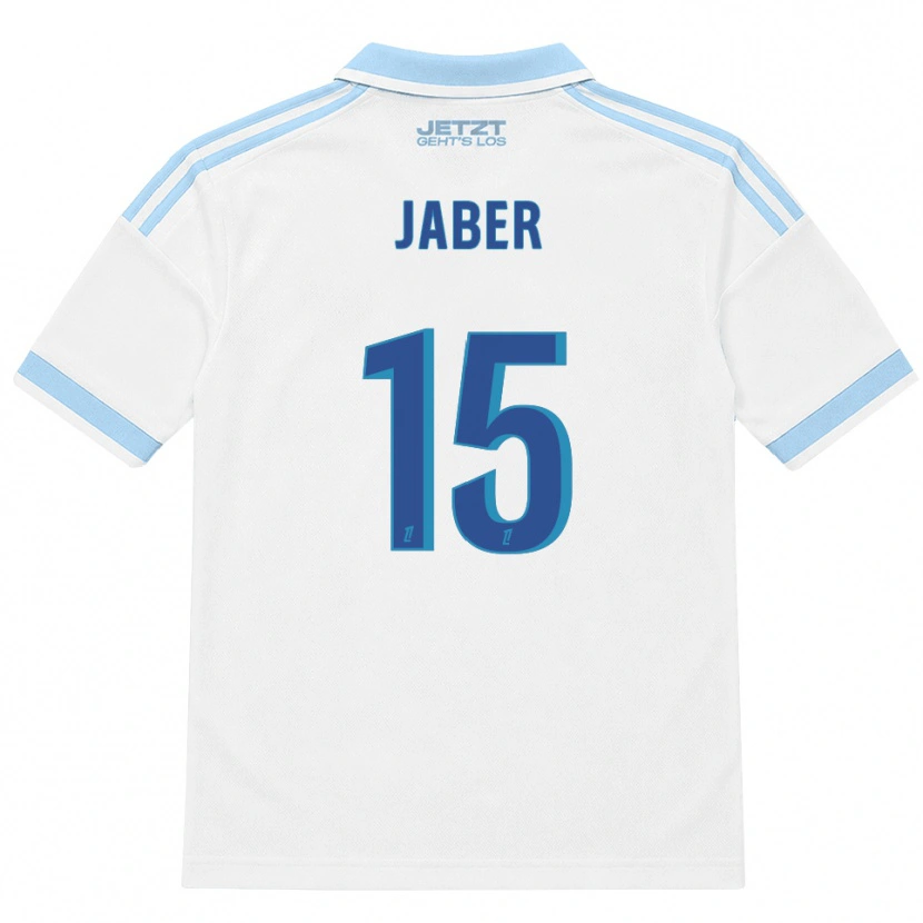 Danxen Damen Wissem Jaber #15 Hellblau Weiß Rot Auswärtstrikot Trikot 2026/27 T-Shirt