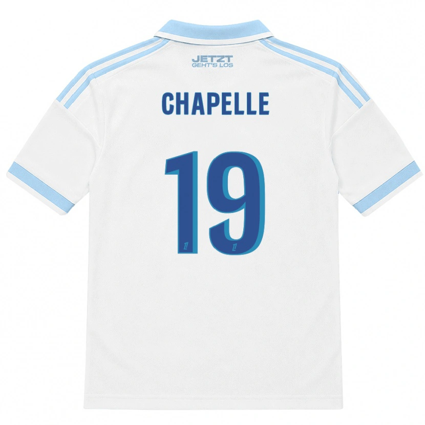 Danxen Damen Kenza Chapelle #19 Hellblau Weiß Rot Auswärtstrikot Trikot 2026/27 T-Shirt