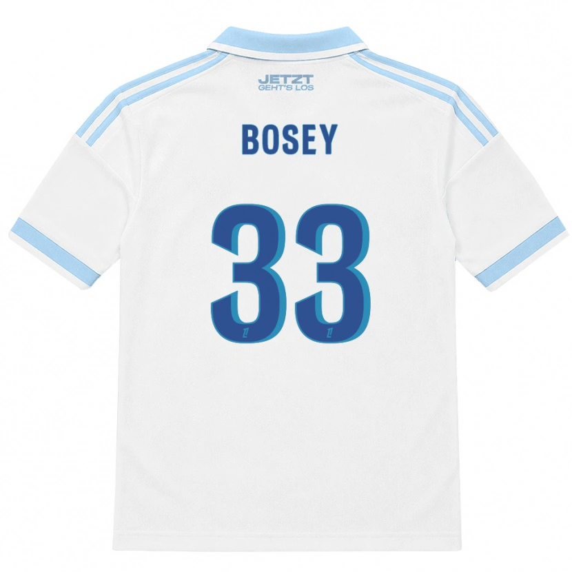Danxen Damen Jean-Baptiste Bosey #33 Hellblau Weiß Rot Auswärtstrikot Trikot 2026/27 T-Shirt