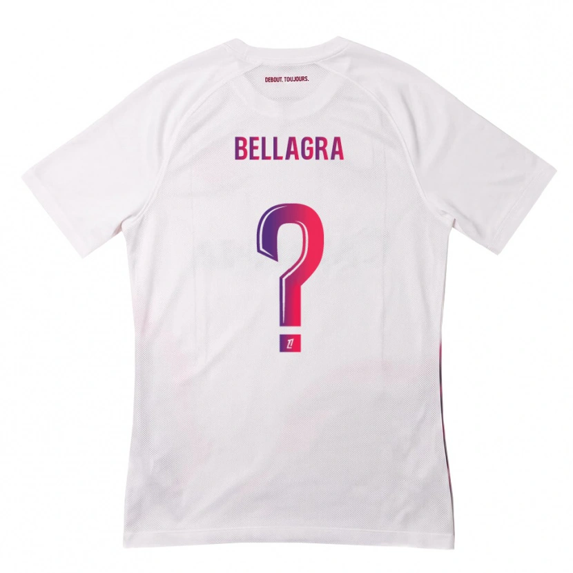 Danxen Damen Dawoud Bellagra #0 Weiß Pink Lila Auswärtstrikot Trikot 2026/27 T-Shirt