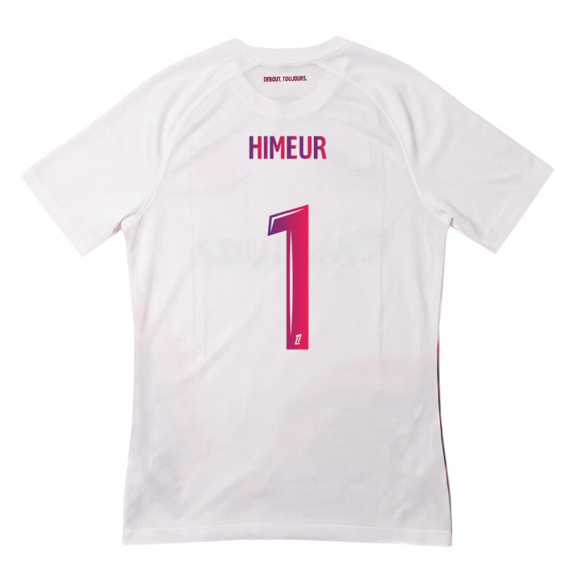 Danxen Damen Thomas Himeur #1 Weiß Pink Lila Auswärtstrikot Trikot 2026/27 T-Shirt