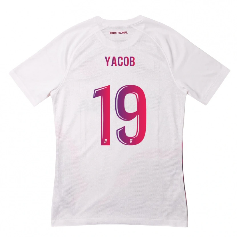Danxen Damen Ilana Yacob #19 Weiß Pink Lila Auswärtstrikot Trikot 2026/27 T-Shirt