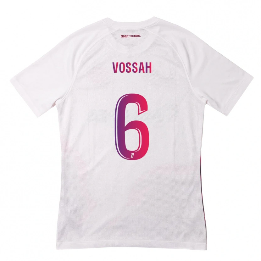 Danxen Damen Alexis Vossah #6 Weiß Pink Lila Auswärtstrikot Trikot 2026/27 T-Shirt