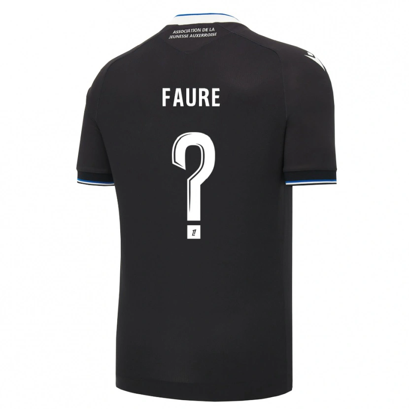 Danxen Damen Emma Faure #0 Schwarz Blau Weiß Auswärtstrikot Trikot 2026/27 T-Shirt