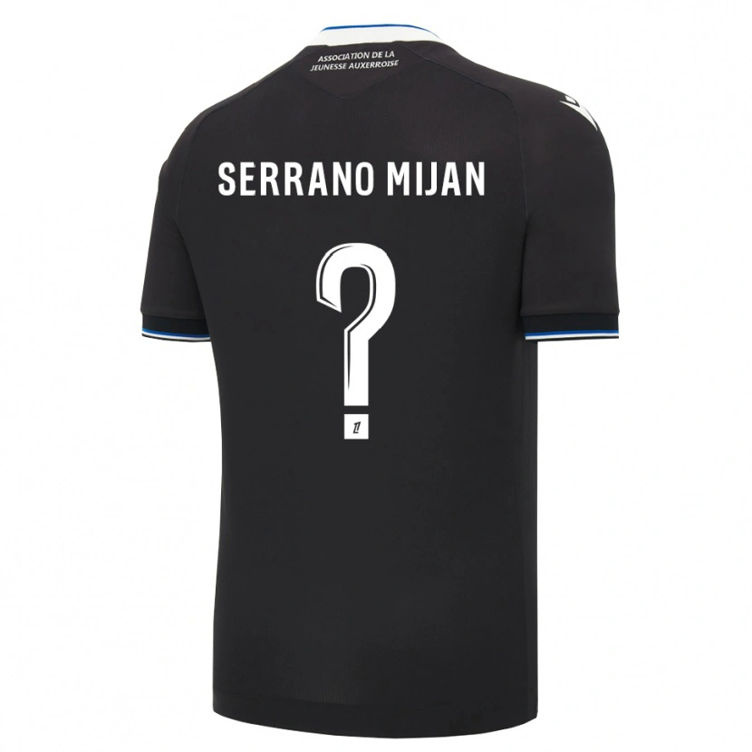 Danxen Damen Joye Serrano Mijan #0 Schwarz Blau Weiß Auswärtstrikot Trikot 2026/27 T-Shirt