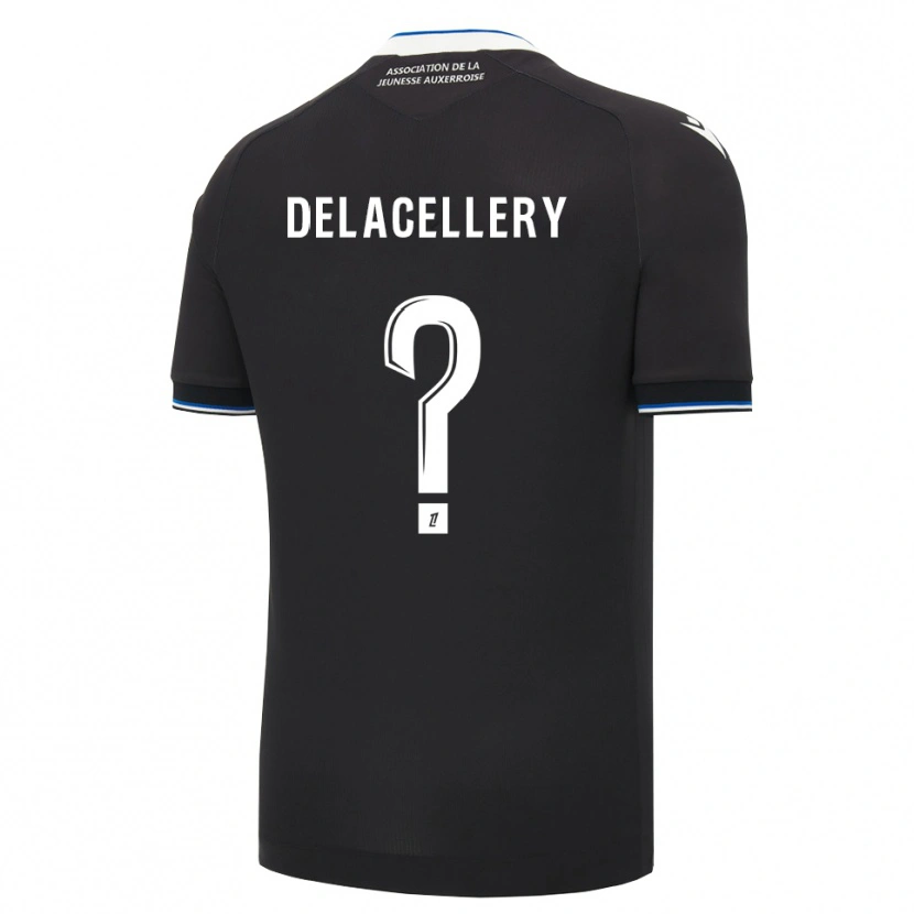 Danxen Damen Coralie Delacellery #0 Schwarz Blau Weiß Auswärtstrikot Trikot 2026/27 T-Shirt