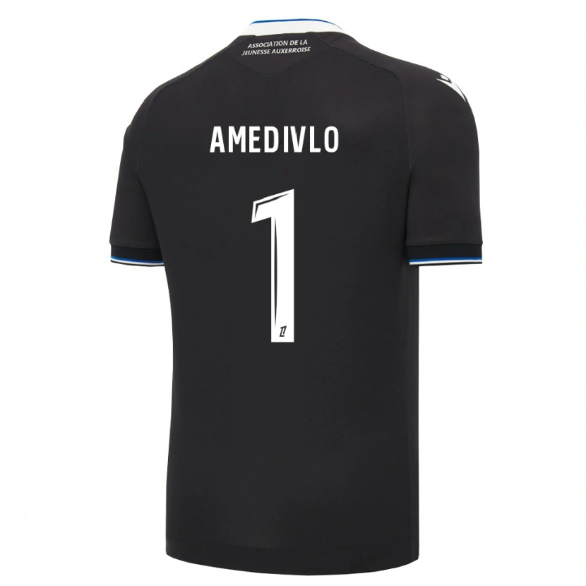 Danxen Damen Rayann Amedivlo #1 Schwarz Blau Weiß Auswärtstrikot Trikot 2026/27 T-Shirt