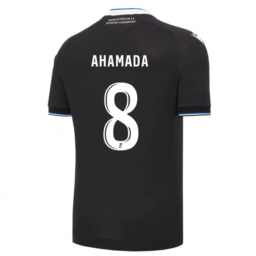 Danxen Damen Naouirou Ahamada #8 Schwarz Blau Weiß Auswärtstrikot Trikot 2026/27 T-Shirt