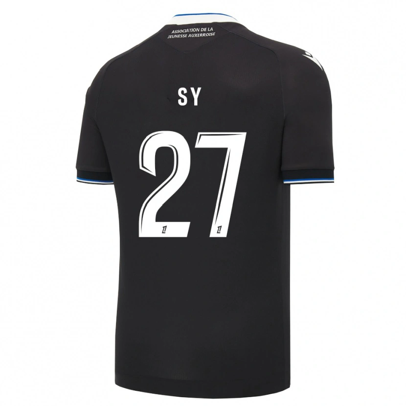 Danxen Damen Lamine Sy #27 Schwarz Blau Weiß Auswärtstrikot Trikot 2026/27 T-Shirt