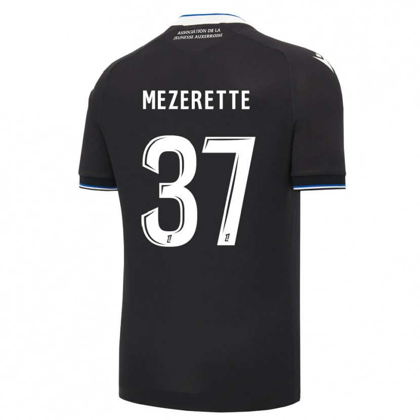 Danxen Damen Louis Mezerette #37 Schwarz Blau Weiß Auswärtstrikot Trikot 2026/27 T-Shirt