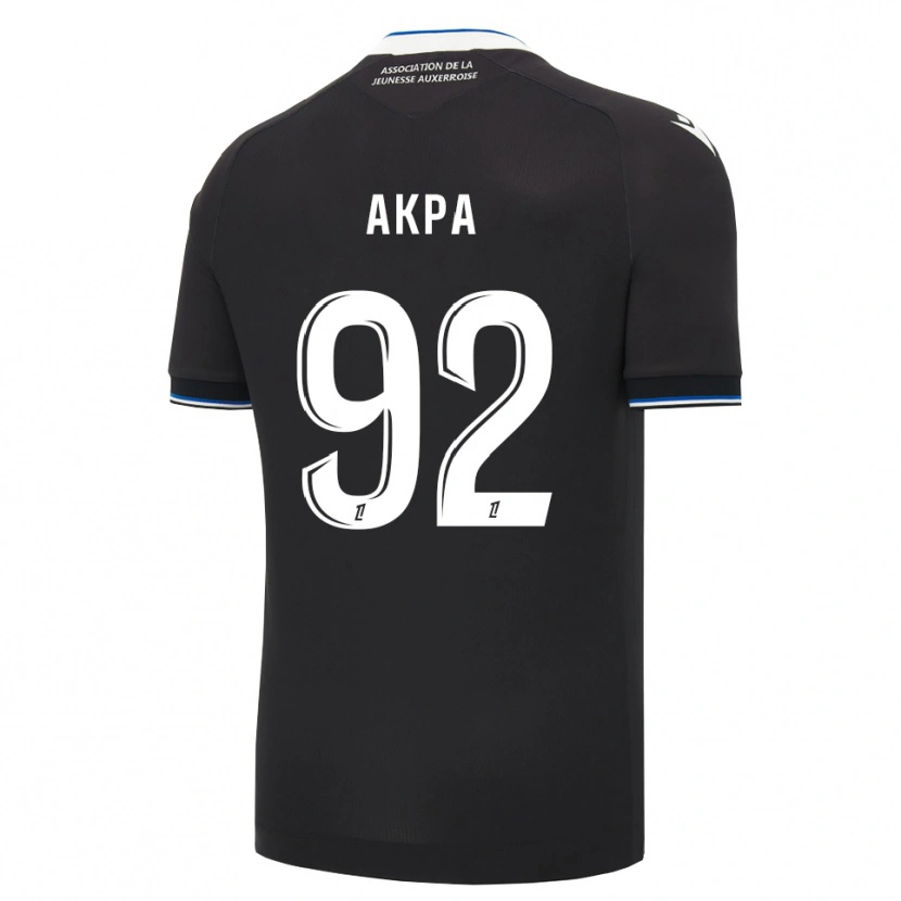 Danxen Damen Clément Akpa #92 Schwarz Blau Weiß Auswärtstrikot Trikot 2026/27 T-Shirt