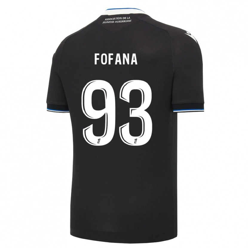 Danxen Damen Sékou Fofana #93 Schwarz Blau Weiß Auswärtstrikot Trikot 2026/27 T-Shirt