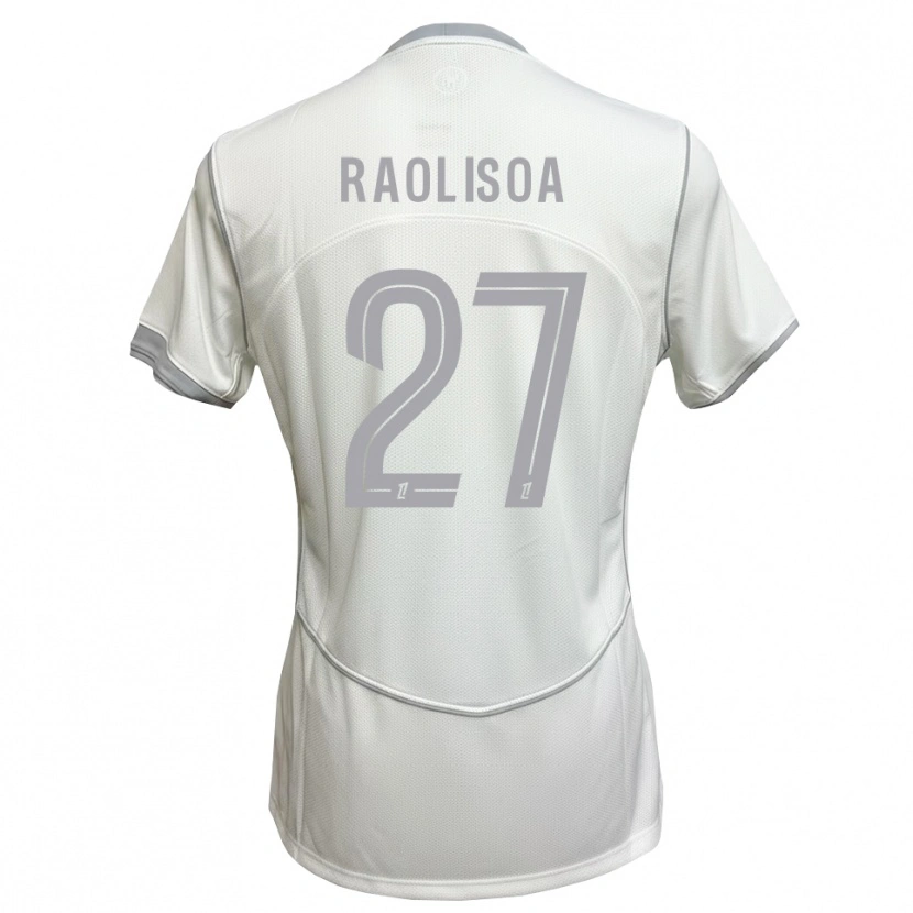 Danxen Damen Lilian Raolisoa #27 Weiß Grau Auswärtstrikot Trikot 2026/27 T-Shirt