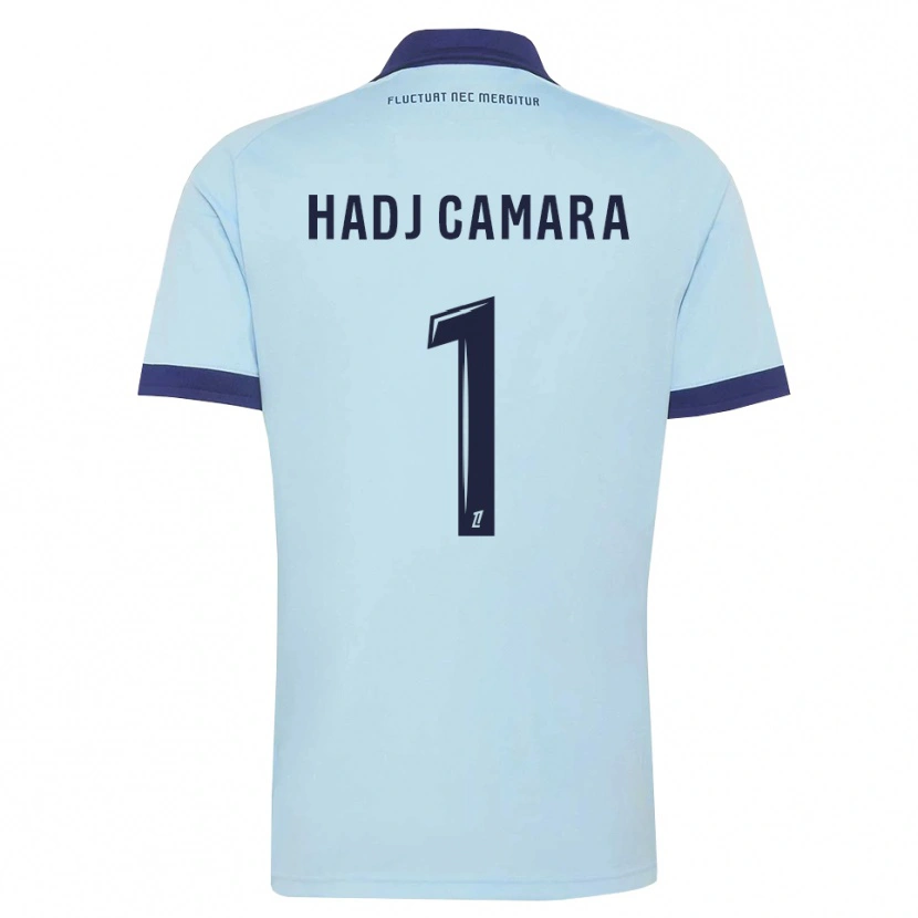 Danxen Damen El Hadj Camara #1 Kornblumenblau Schwarz Auswärtstrikot Trikot 2026/27 T-Shirt