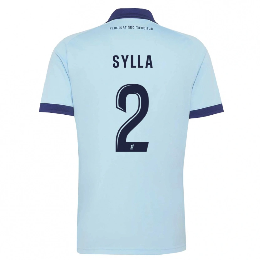Danxen Damen Mohamed Sylla #2 Kornblumenblau Schwarz Auswärtstrikot Trikot 2026/27 T-Shirt