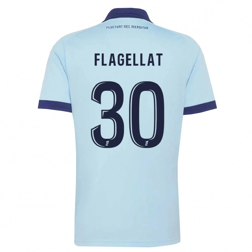Danxen Damen Alizée Flagellat #30 Kornblumenblau Schwarz Auswärtstrikot Trikot 2026/27 T-Shirt