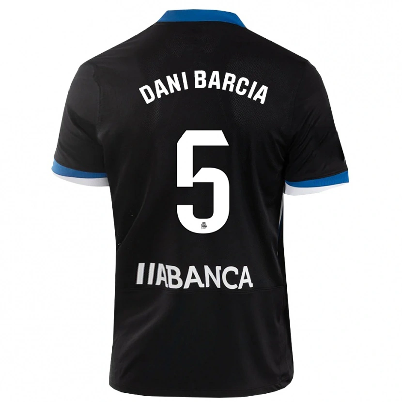 Danxen Damen Dani Barcia #5 Schwarz Blau Weiß Auswärtstrikot Trikot 2026/27 T-Shirt