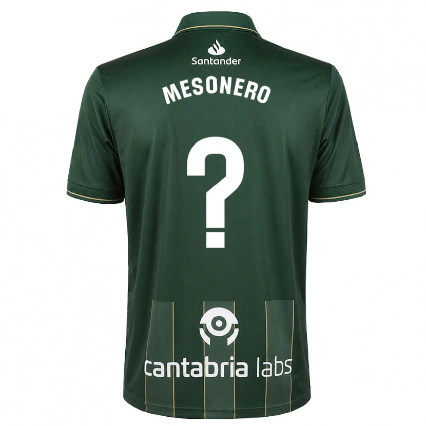 Danxen Damen Germán Mesonero #0 Dunkelgrauweiß Auswärtstrikot Trikot 2026/27 T-Shirt