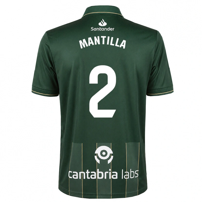 Danxen Damen Álvaro Mantilla #2 Dunkelgrauweiß Auswärtstrikot Trikot 2026/27 T-Shirt