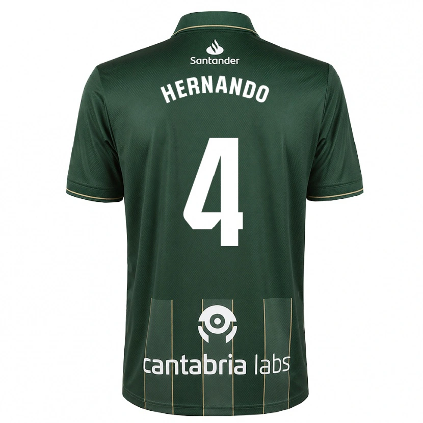 Danxen Damen Manu Hernando #4 Dunkelgrauweiß Auswärtstrikot Trikot 2026/27 T-Shirt