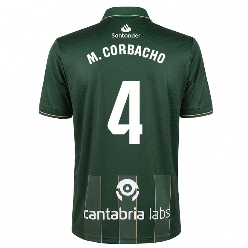 Danxen Damen María Corbacho Carrero #4 Dunkelgrauweiß Auswärtstrikot Trikot 2026/27 T-Shirt