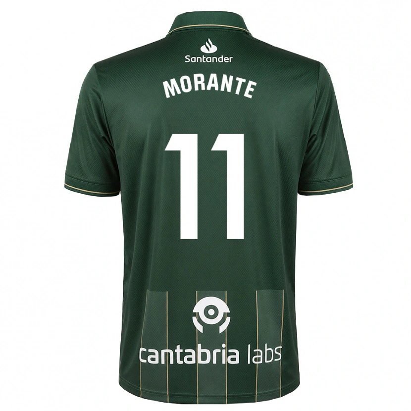 Danxen Damen Alejandro Morante #11 Dunkelgrauweiß Auswärtstrikot Trikot 2026/27 T-Shirt