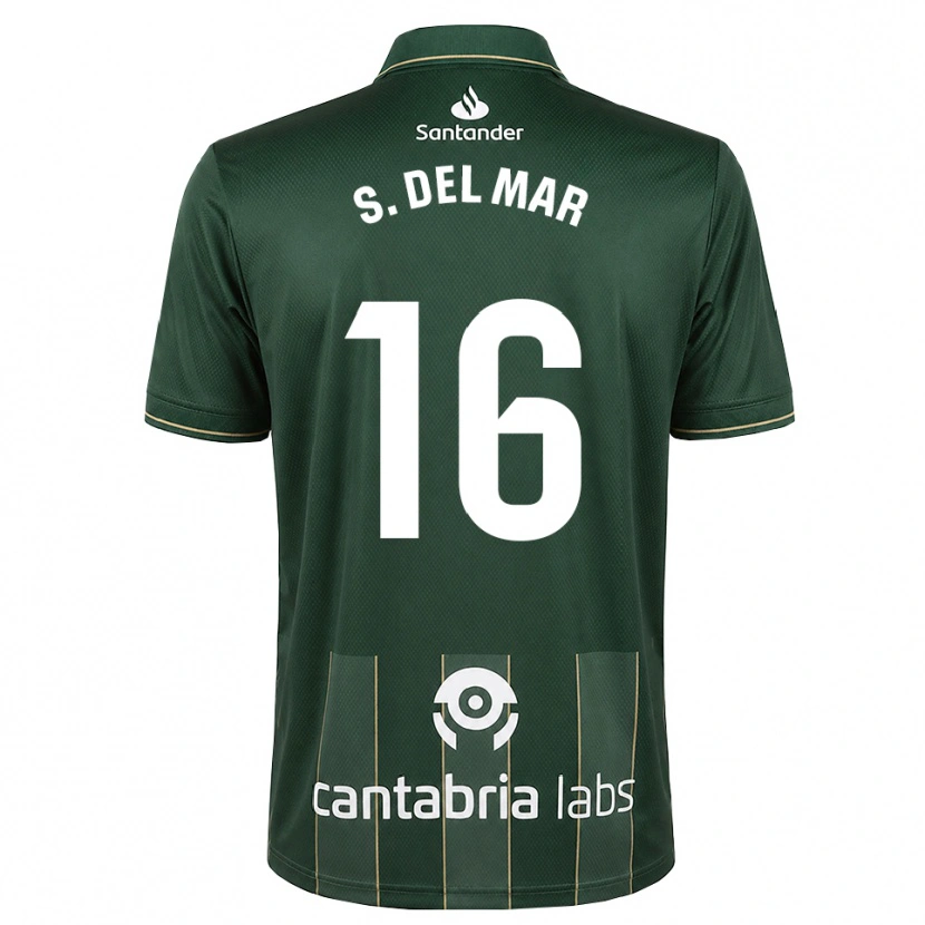 Danxen Damen Sonia Del Mar Perlaza Urquijo #16 Dunkelgrauweiß Auswärtstrikot Trikot 2026/27 T-Shirt