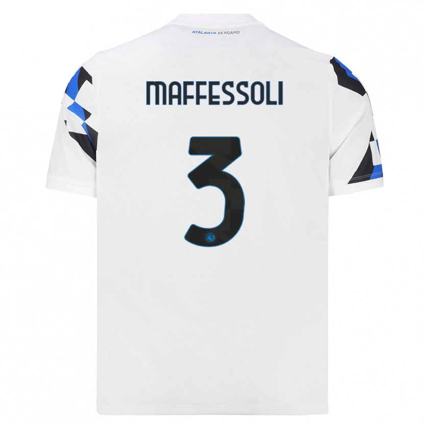 Danxen Damen Manuel Maffessoli #3 Weiß Rot Blau Auswärtstrikot Trikot 2026/27 T-Shirt