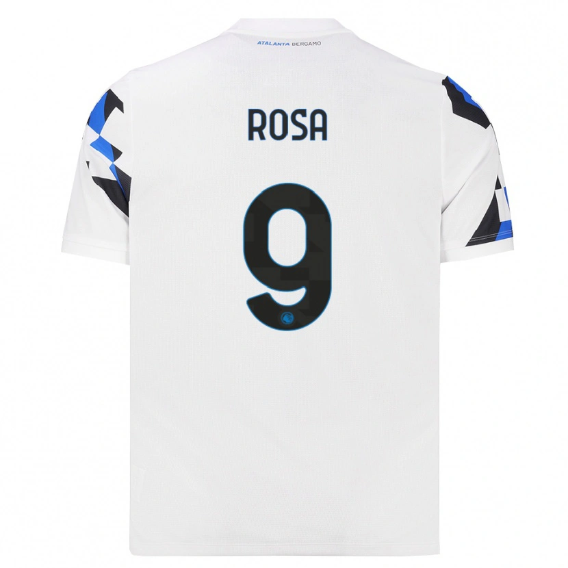 Danxen Damen Alessio Rosa #9 Weiß Rot Blau Auswärtstrikot Trikot 2026/27 T-Shirt