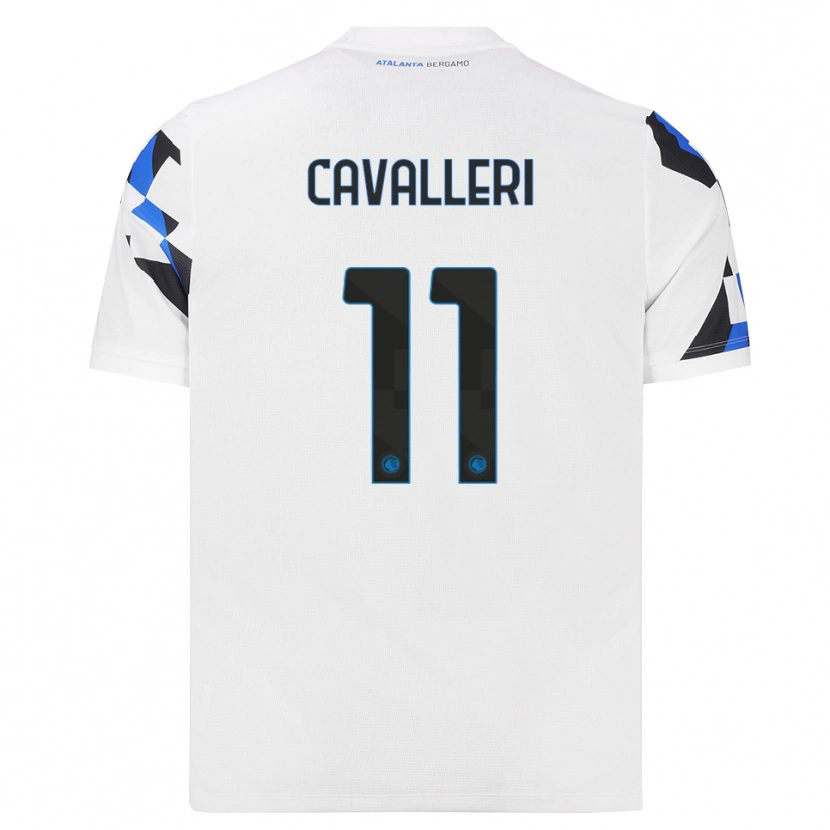 Danxen Damen Nicolas Cavalleri #11 Weiß Rot Blau Auswärtstrikot Trikot 2026/27 T-Shirt